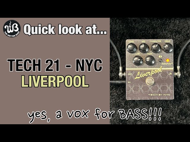 BUT this is for GUTAR! The Tech 21 Liverpool - YouTube