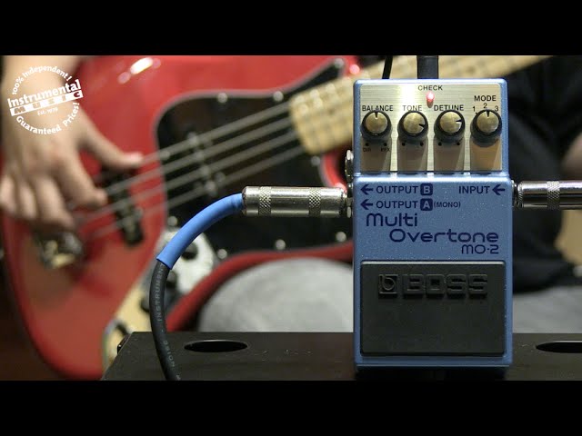 Boss MO-2 Multi Overtone Bass Demo - YouTube