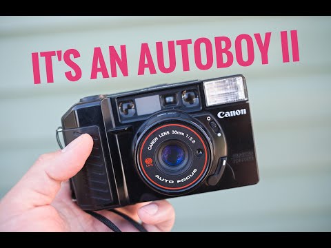 Canon Autoboy II - 1 Better than the Autoboy I - YouTube