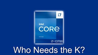 I7 13700 CPU Review - YouTube