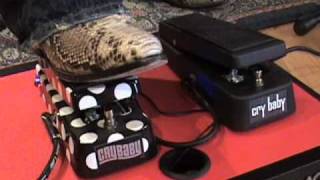 Buddy Guy Signature Wah pedal compared to standard Crybaby GCB-95