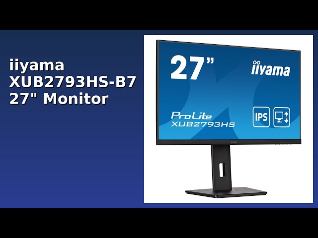 REVIEW (2026): iiyama XUB2793HS-B7 27