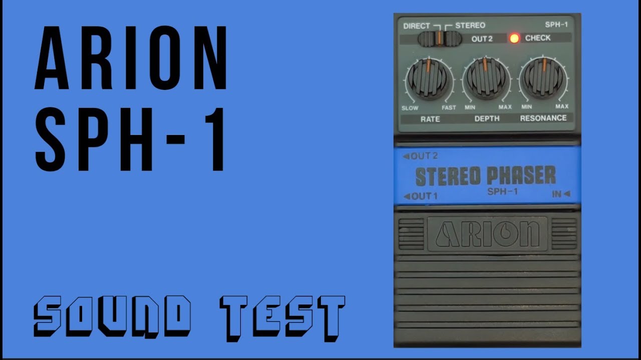 ARION / SPH-1 エフェクター SPH-1 STEREO PHASER SPH-1 STEREO PHASER