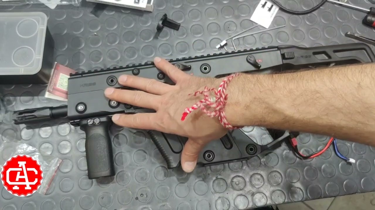 Krytac Kriss Vector DSG Upgrade: Part 4- Perun installation