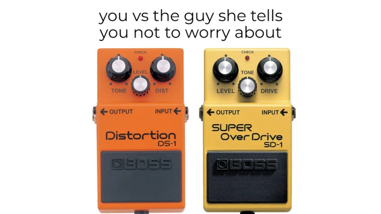 BOSS SD-1w v DS-1w | Filth on Filth - YouTube