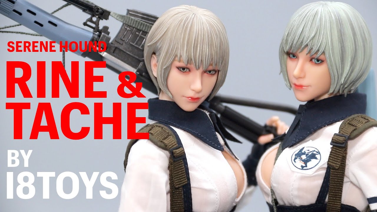 i8Toys Serene Hound Tache & Rine 1/6 Scale Figure Unboxing