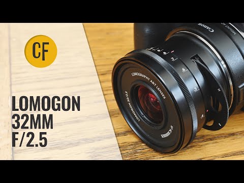 Lomogon 32mm f/2.5 lens review with samples - YouTube