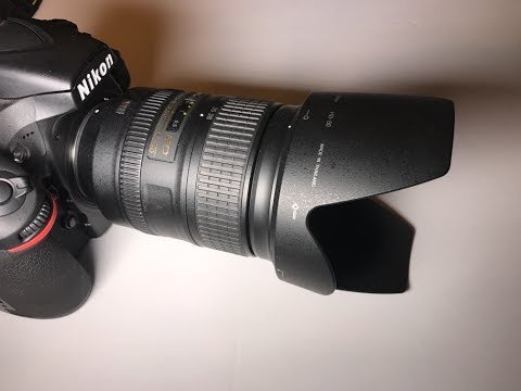 Nikon 28-300mm f/3.5-5.6 ED VRII Ultra-Zoom Lens In-depth Unboxing