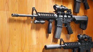 東京マルイ次世代電動ガンM4シリーズを色々外装カスタムしてみまし