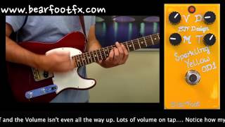 Bearfoot FX Sparkling Yellow OD 1 - YouTube