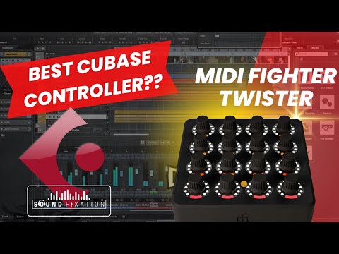 The Midi Fighter Twister with CUBASE! Is it Good as a DAW