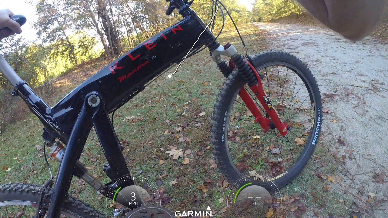 Riding the old 1999 Klein Mantra and 2000 Yeti AS3 - YouTube