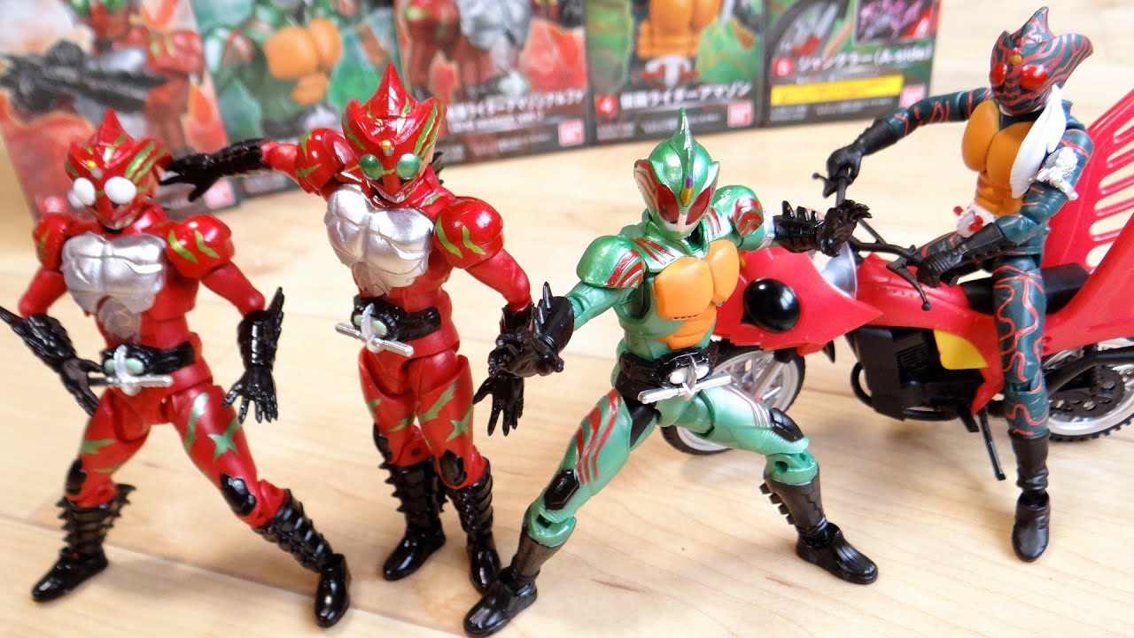 SHODO仮面ライダー9仮面ライダーアマゾン/ジャングラー仮面ライダー