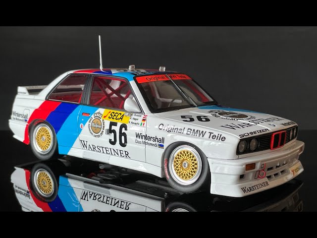 Full build] BMW M3 E30 GroupA 1988 SPA 24 Hours Winner 1/24 Scale