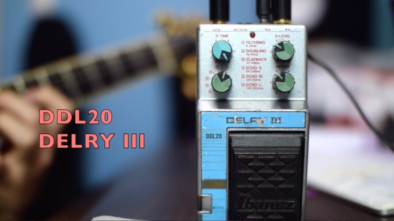 IBANEZ DDL20 DIGITAL DELAY - YouTube
