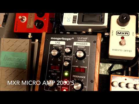 MXR Micro Amp」レビュー！現行品と80年製ヴィンテージを比較、使い方