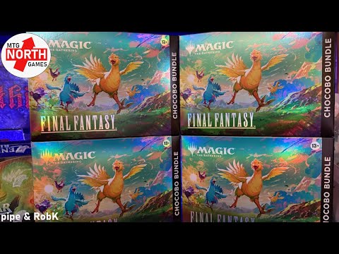 Our First Look: Final Fantasy CHOCOBO Bundle Opening x2 - YouTube