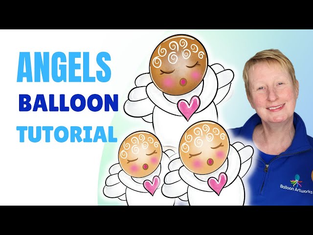 How to Make an Angel Balloon Animal 🎄 Easy Christmas Balloon