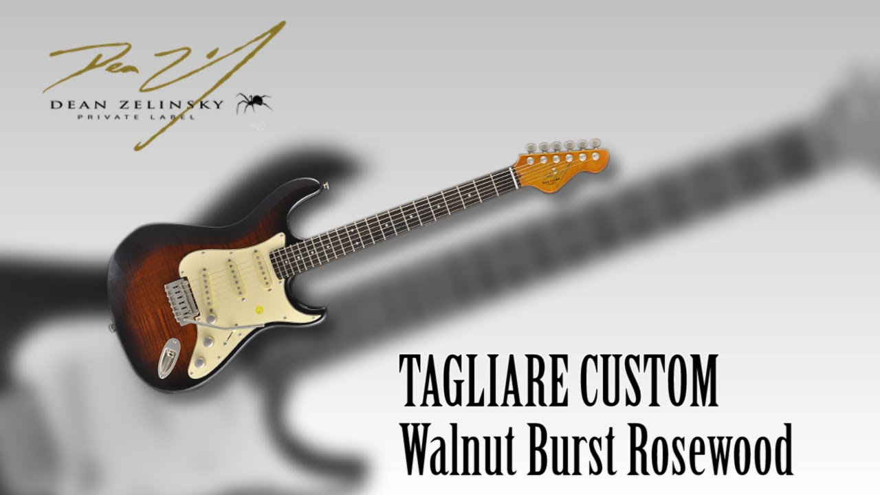 DEAN ZELINSKY / エレキギター TAGLIARE CUSTOM Walnut Burst Rosewood