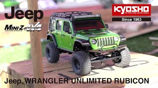 KYOSHO MINIZ-4x4 Jeep®︎Wrangler Unlimited Rubicon with Accessory