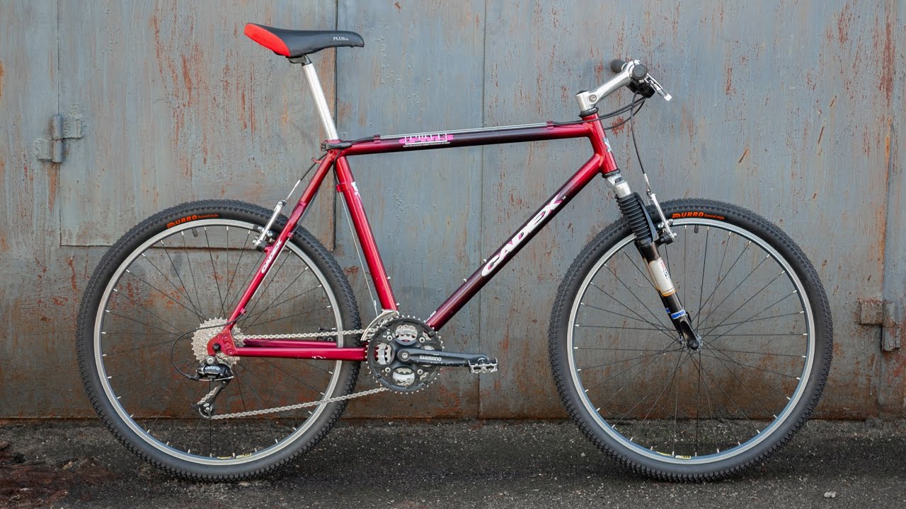 1990's Semi-carbon Giant Cadex CFM-3 - Old MTB Build (ASMR) - YouTube