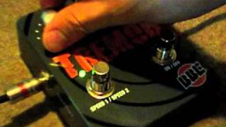 試奏動画】BBE TREMOR ギターエフェクター - YouTube