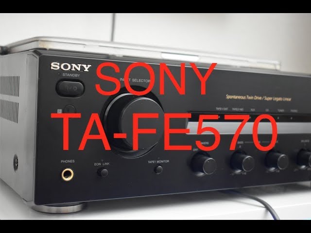 SONY TA-FE570 - Sound Demo, Sound Test - YouTube