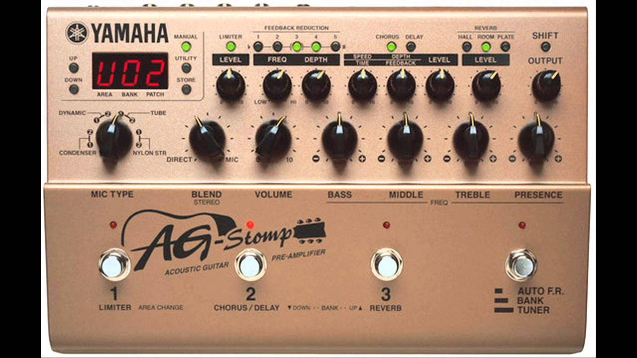 Yamaha AG Stomp Review - Audio Only - YouTube