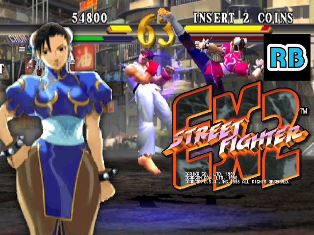 1998 [60fps] Street Fighter EX2 (USA) Chun-Li Hardest ALL - YouTube