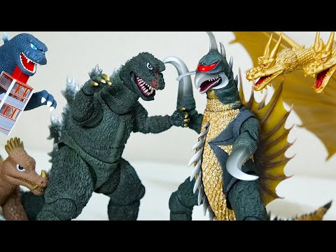 ゴジラ ギドラ 他怪獣フィギュア Amazon.co.jp: MonsterVerse ゴジラ