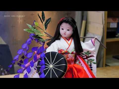 6 伝統的工芸品 岩槻人形「伝統工芸士の技」Aoki F01 720 - YouTube