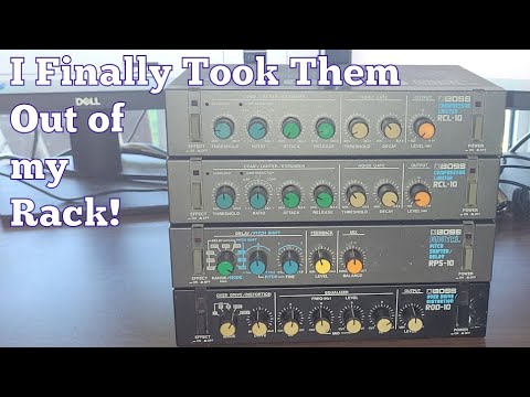 My BOSS Micro Rack Series of Effects - YouTube