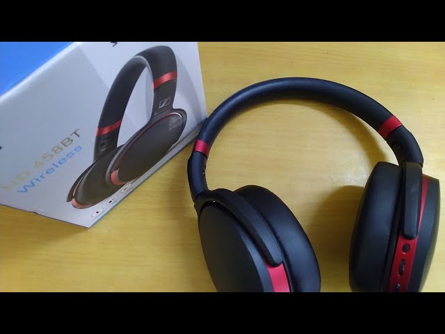 Sennheiser HD 458BT Wireless Headphones | Unboxing | Review - YouTube