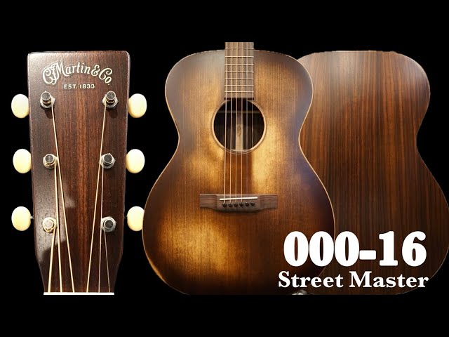 Martin 000-16 Street Master - YouTube