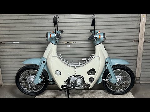 ホンダのリトルカブ 前後同じ顔にしてみた。front or back? honda