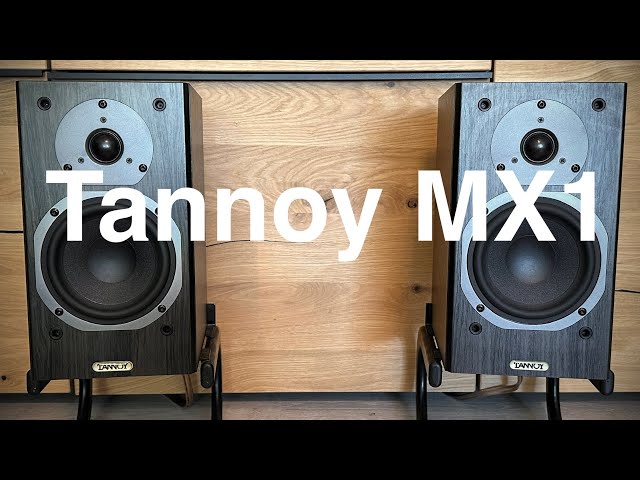 Tannoy Mercury MX1 Dark Oak Speakers Demo - YouTube