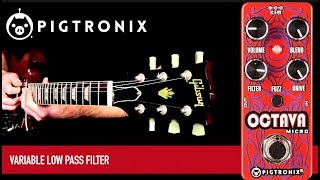 PIGTRONIX Octava Micro - オクターブアップトーンを生み出し、純粋な