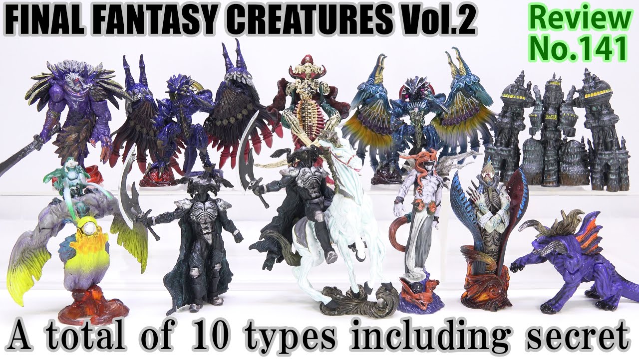 FFクリーチャーズ Vol.1～4 カラー10種 未使用 全てカード有 FF