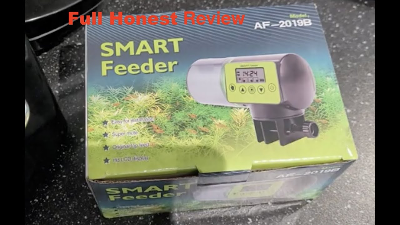 Auto Feeder Review, Perfect for Fry tanks 👍🏻 Smart Feeder AF