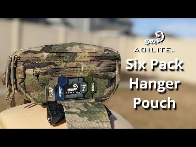 Agilite Six Pack Hanger Pouch - Tactical Fanny Packs Rejoice