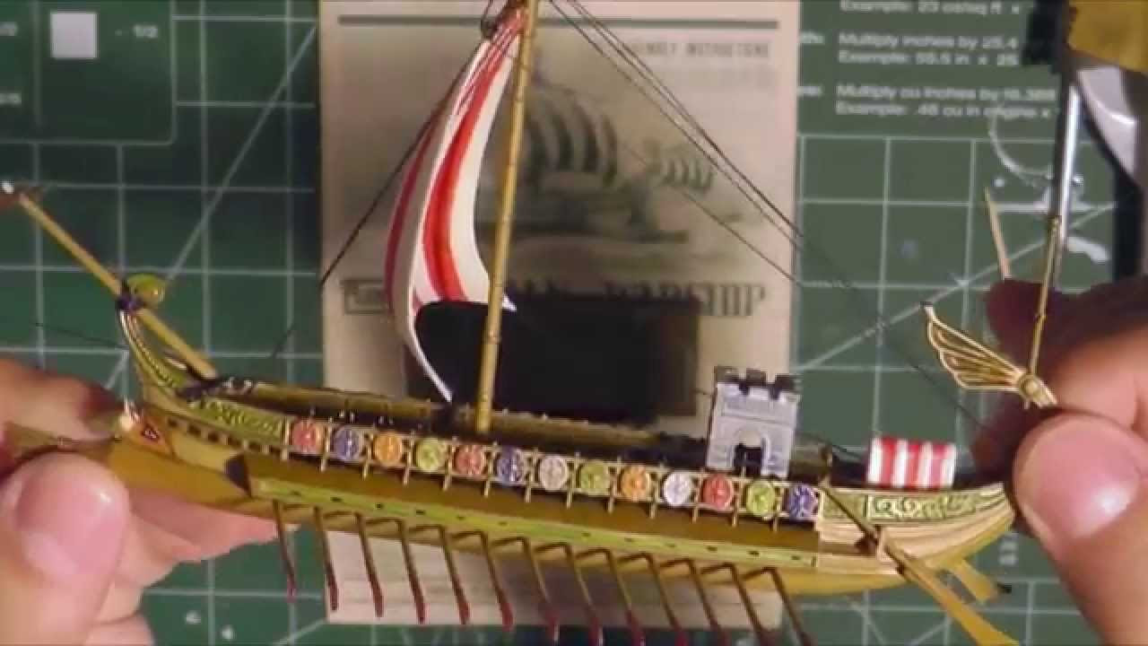 Imai Roman Warship, quick review and build - YouTube