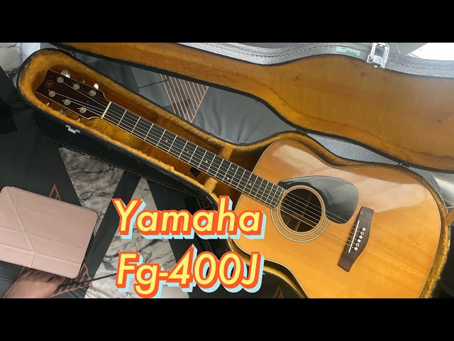 YAMAHA FG-400J 黒ラベル 日本製 ヴィンテージ 希少 YAMAHA FG-400J 黒