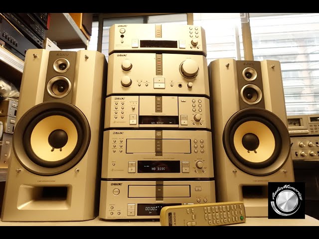 Minicomponente Hifi System Sony DHC- MD 717 - YouTube