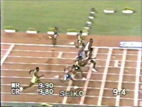 1991年 カール・ルイス世界新記録 - YouTube
