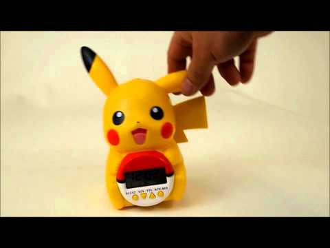 セイコー ポケモン目覚まし時計 ピカチュウ 立体 おしゃべり JF373A