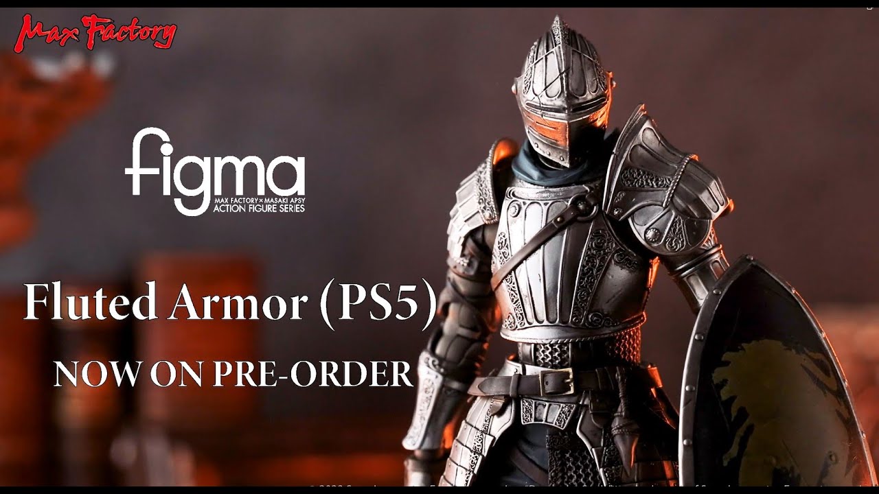 Demon's Souls(PS5)】figma フリューテッドアーマー（PS5） - YouTube