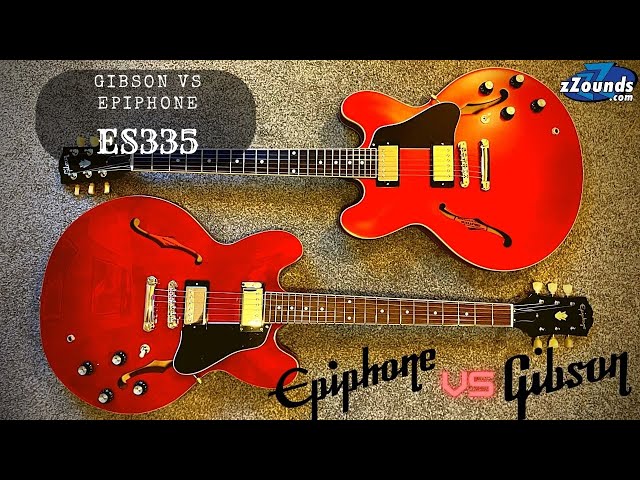いーびん】Epiphone ES-335 シェラトンII VS Epiphone Sheraton II vs