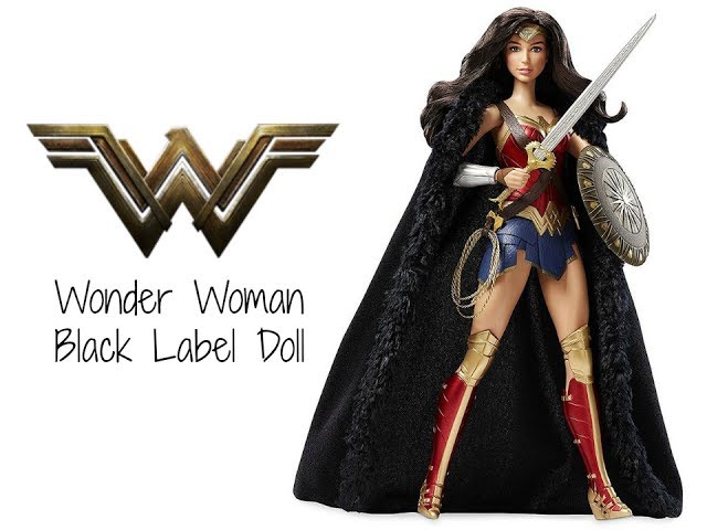 2017 Barbie Wonder Woman - Barbie Collector Black Label Doll