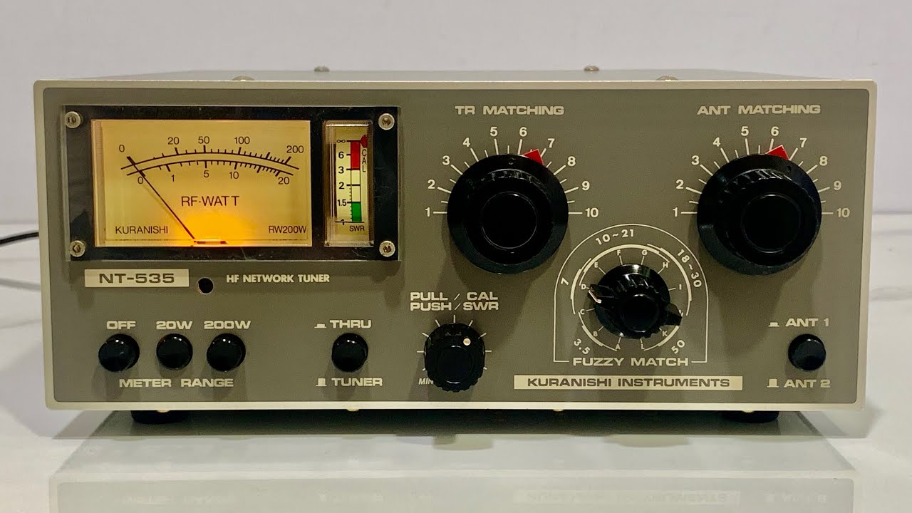 クラニシ NT-535 HF/50MHz 200W アンテナチューナーSWR計 クラニシ NT