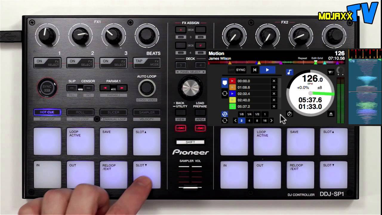 Pioneer DDJ-SP1 デッキセーバー付き Pioneer DDJ-SP1 デッキセーバー付き